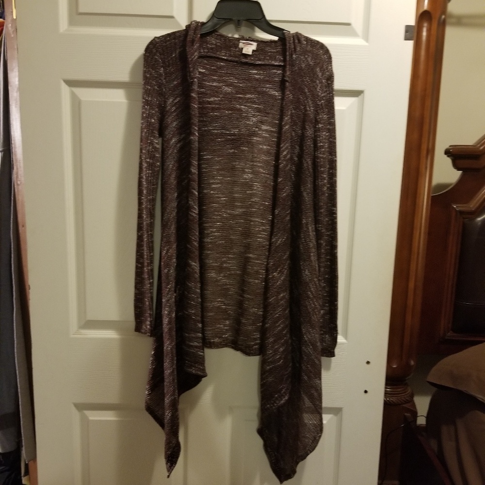 Burgundy Cardigan